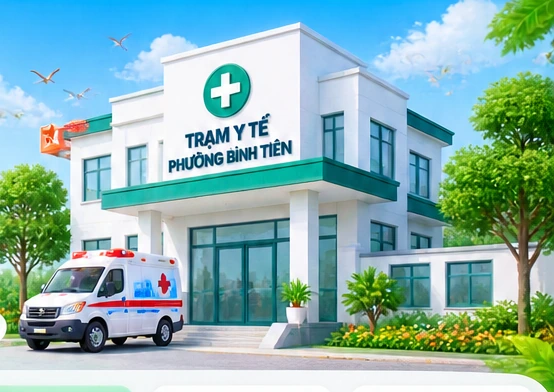 Minh họa Trạm Y tế Phường Bình Tiên